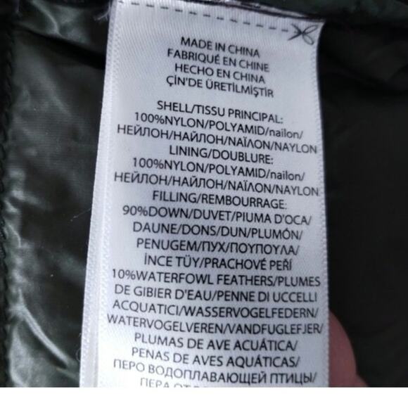 Ralph Lauren Women's size Medium Anorak Lightweight Down Puffer Jacket Preppy - Picture 8 of 13